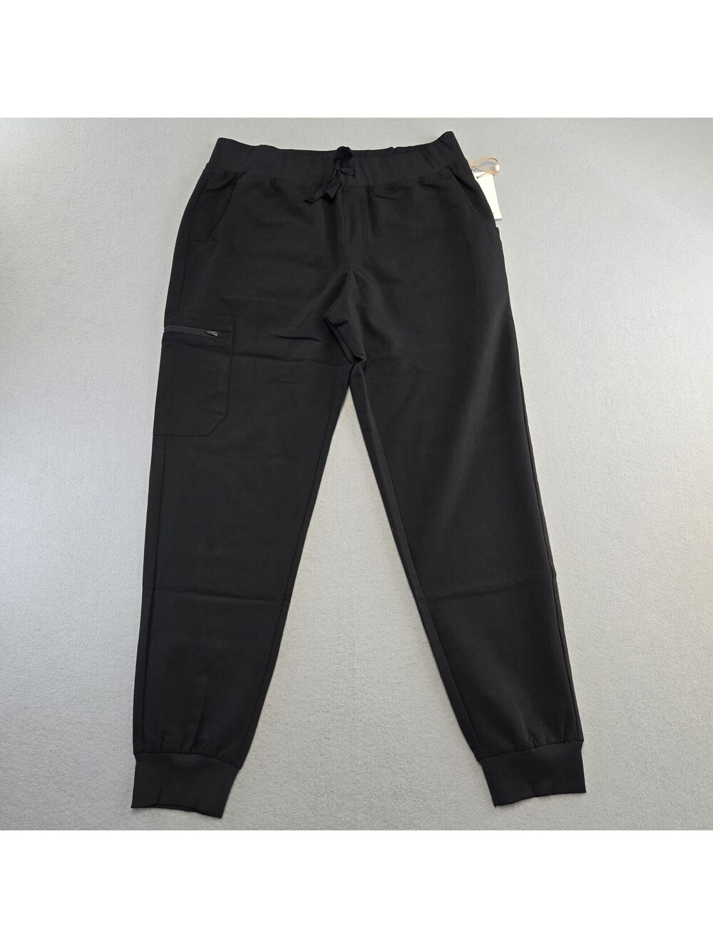 Quince AeraFlex Recycled Performance Scrub Jogger Pants Mens M Bold Black NWT
